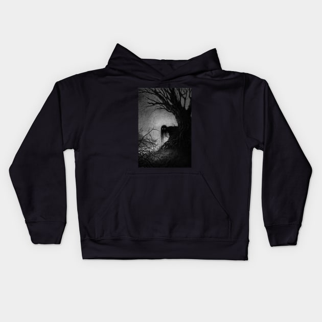 You never know who's watching you Kids Hoodie by HELLINISMOS